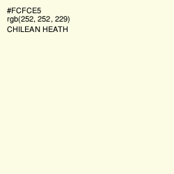 #FCFCE5 - Chilean Heath Color Image